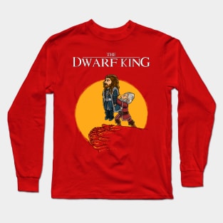 The Dwarf King Funny Cute Fantasy Movie Mashup Parody Long Sleeve T-Shirt